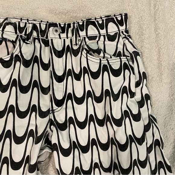 cotton on black and white pants - Picture 4 of 6